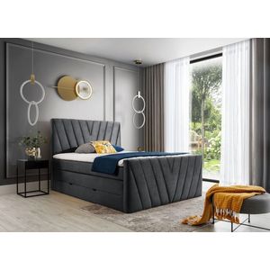 ELTAP CANDICE 160X200, NUBE 6, DARK GRAY, 23029 vyobraziť