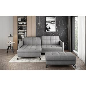 ELTAP ROHOVY LORELLE + POUF, SAWANA 21, GRAY, LEFT, 27605 vyobraziť