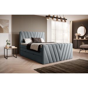 ELTAP CANDICE 160X200, VELVETMAT 4, GRAY, 23011 vyobraziť