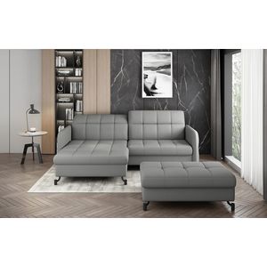 ELTAP ROHOVY LORELLE + POUF, SOLAR 80, GRAY, LEFT, 27601 vyobraziť