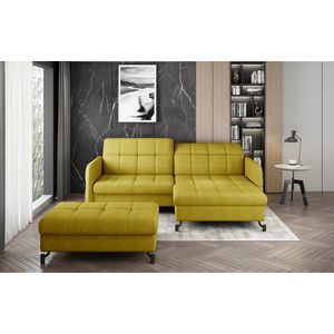 ELTAP ROHOVY LORELLE + POUF, OMEGA 68, YELLOW, RIGHT, 27626 vyobraziť