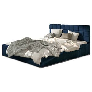 ELTAP GRAND 180X200 DREVENY KARKAS, KRONOS 09, DARK BLUE, 26404 vyobraziť