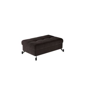 ELTAP POUF LORELLE, MAT VELVET 29, DARK BROWN, 27727 vyobraziť