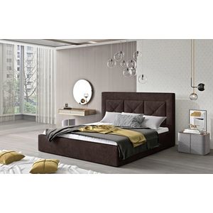 ELTAP CLOE 180X200 DREVENY KARKAS, DORA 28, DARK BROWN, 23772 vyobraziť