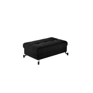 ELTAP POUF LORELLE, MAT VELVET 99, BLACK, 27728 vyobraziť