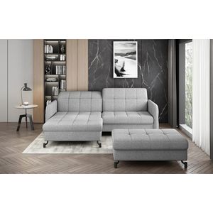 ELTAP ROHOVY LORELLE + POUF, GRANDE 81, GRAY, LEFT, 27594 vyobraziť