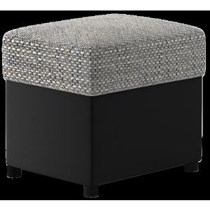 ELTAP POUF R2, BERLIN 01, SOFT 11, GRAY, 29542 vyobraziť