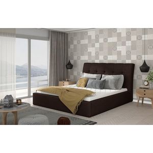 ELTAP INGE 140X200 + KOVOVY STOJAN/PODSTAVEC/KONTAJNER, SAWANA 26, DARK BROWN, 26724 vyobraziť