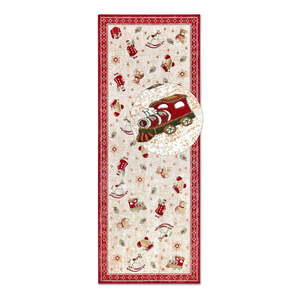 Červený behúň s vianočným motívom s prímesou bavlny 80x200 cm Toy's Delight Red Christmas – Villeroy&Boch vyobraziť