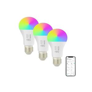 Smart LED žiarovka E27 11W RGB+CCT IMMAX NEO 07743C ZigBee Tuya sada 3ks vyobraziť