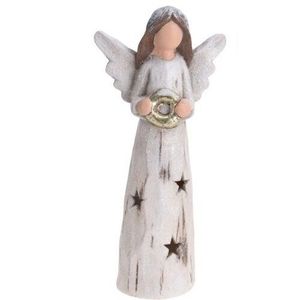 Keramický LED anjel Nativity I, 32 cm vyobraziť