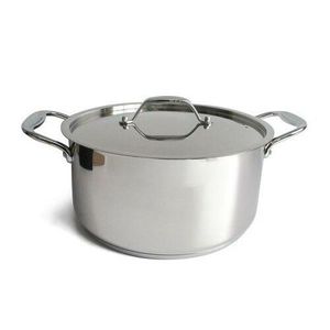 Kitchisimo Nehrdzavejúci kastról s pokrievkou Chef, 5 l, 24 cm vyobraziť