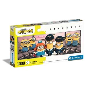 Clementoni Puzzle 1000 dielikov panorama Mimoňovia vyobraziť