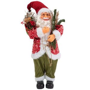 Figurka Santa Clause Mikolaj 90 cm vícebarevná vyobraziť