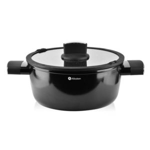 Hliníkový hrnec VALERIAN ALLESKEN ILAG Ultimate NON STICK 4, 1 l černý vyobraziť