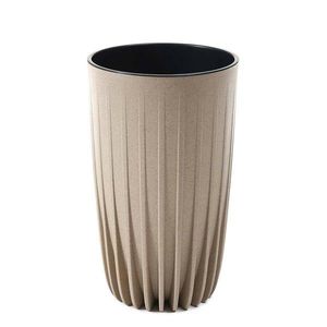 Květináč STRIPPED ECO III 25 cm latte vyobraziť