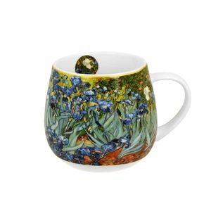 Porcelánový hrnek BARYLKA Van Gogh IRISES 430 ml modrý vyobraziť