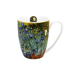 Porcelánový hrnek Van Gogh IRISES 350 ml modrý vyobraziť