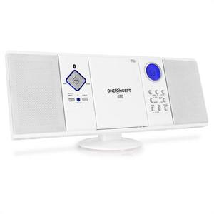 OneConcept V-12-BT bluetooth stereosystém s FM, USB, SD, AUX vyobraziť