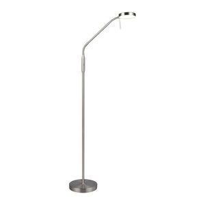 LED stojacia lampa v striebornej farbe (výška 160 cm) Moreno – Trio vyobraziť