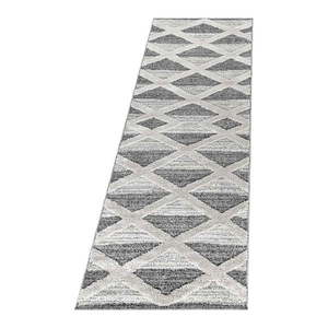 Sivý behúň 80x250 cm Pisa – Ayyildiz Carpets vyobraziť