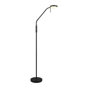 Čierna LED stojacia lampa (výška 160 cm) Moreno – Trio vyobraziť