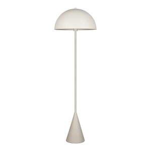 Biela stojacia lampa (výška 130 cm) Alfie – Trio vyobraziť