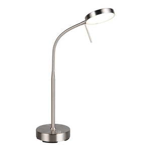 LED stolová lampa v striebornej farbe (výška 45 cm) Moreno – Trio vyobraziť