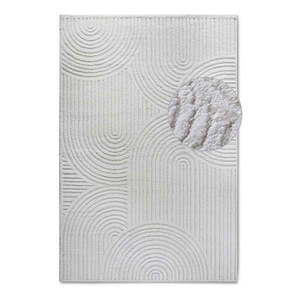 Krémovobiely koberec 200x280 cm Chappe Cream White – Elle Decoration vyobraziť