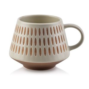 Porcelánový hrnček LOTTA III 400 ml béžový/hnedý vyobraziť