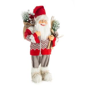 ArtFir Vianočná dekorácia SANTA CLAUS 81B | červená/biela 37 x 19 x 60 cm vyobraziť