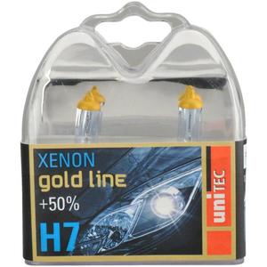 Autožiarovka 12V H7 55W Unitec Xenongold 2 ks vyobraziť