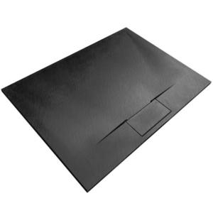 Vanička obdĺžniková Bazalt Long black 80x100 vyobraziť