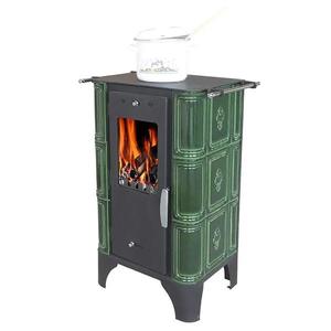 Krbové kachle Bellino Grassgreen 6 kW vyobraziť