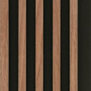 Lamelový panel MODERN LINE SLIM Walnut Black 12x122x2650mm vyobraziť