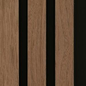 Lamelový panel MODERN LINE NORMAL Walnut Black 12x122x2650mm vyobraziť