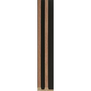 Dokončovacia lišta prava MODERN SLIM Walnut Black 2.65m vyobraziť