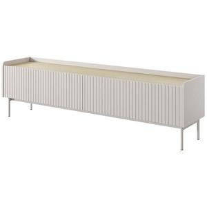 TV stolík Level RTV E 181 2d Beige/dub Scandi vyobraziť