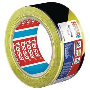 Páska tesa® PRO Marking, lepiaca, výstražná, žlto-čierna, 50 mm, L-33 m vyobraziť