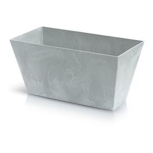 Kvetináč TUBUS Case Beton 600x324x300 mm, vzhľad betón vyobraziť