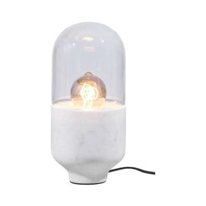 Stolná lampa ASEL 1xE27/25W/230V mramor biela vyobraziť