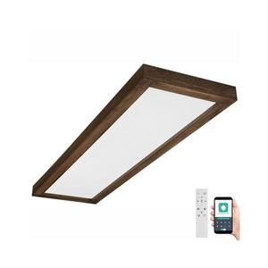 Brilagi Brilagi-LED Stmievateľné svietidlo WOODY FRAME LED/50W/230V dub 120x30 cm IP44 +DO vyobraziť