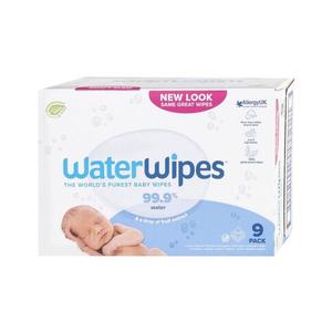 Waterwipes WaterWipes - SADA 9x Vlhčené obrúsky bez obsahu plastov 60 ks (540 ks) vyobraziť