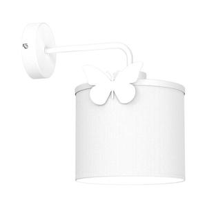 Detská nástenná lampa SWEET 1xE27/15W/230V biela/motýľ vyobraziť