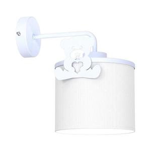 Detská nástenná lampa SWEET 1xE27/15W/230V biela/modrá/medvedík vyobraziť