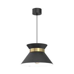 Luster na lanku NORGE 1xE27/15W/230V čierna/zlatá vyobraziť