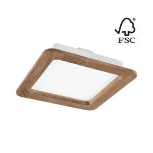 LED Podhľadové svietidlo WOODY SPOT LED/17W/230V 3000K orech 18, 5x18, 5 cm vyobraziť