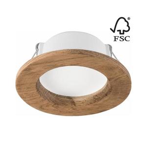 LED Podhľadové svietidlo WOODY SPOT LED/5, 5W/230V 4000K orech ø 10 cm vyobraziť