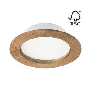 LED Podhľadové svietidlo WOODY SPOT LED/12, 5W/230V 3000K orech ø 16 cm vyobraziť