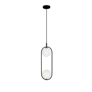 Závesná lampa CORDEL 2xG9 Candellux Černá vyobraziť